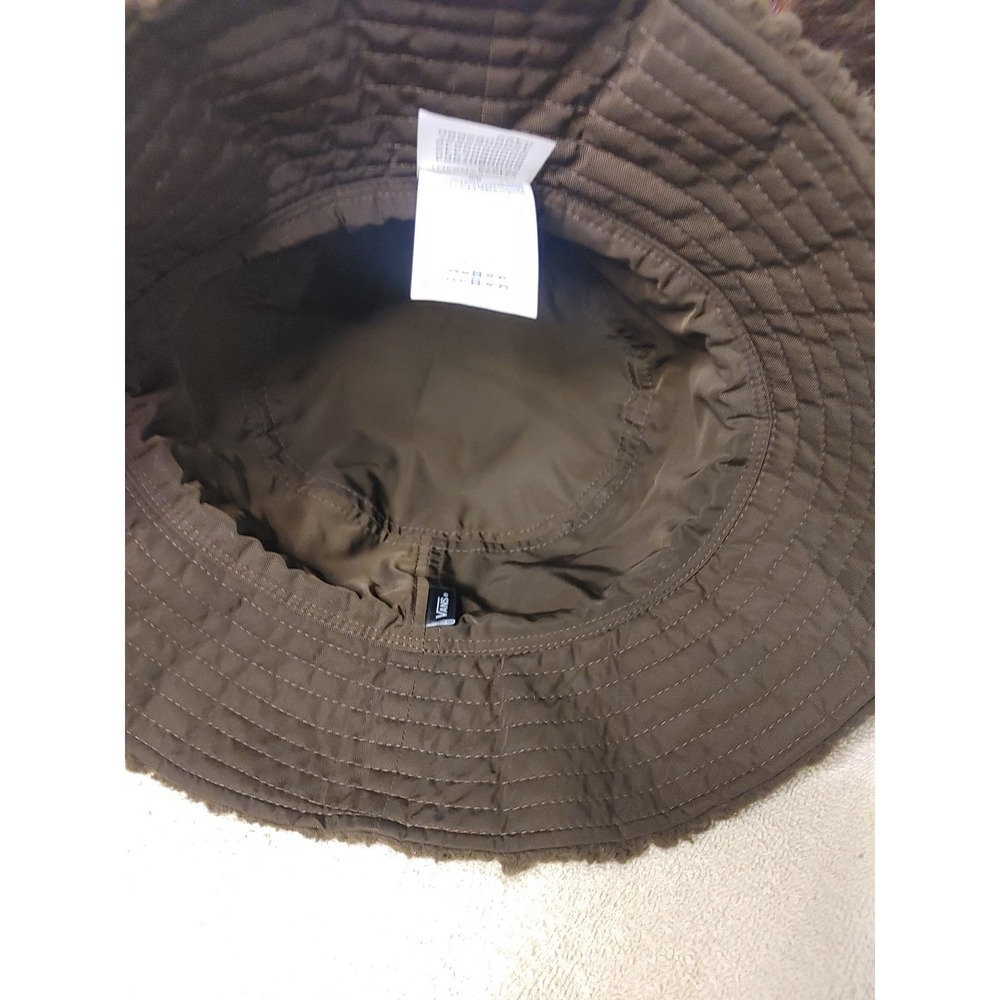 Vans Bucket Hat, Vans Curren X‎ Knost, Size S/M, Brown Purple Logo Unisex - Picture 9 of 10